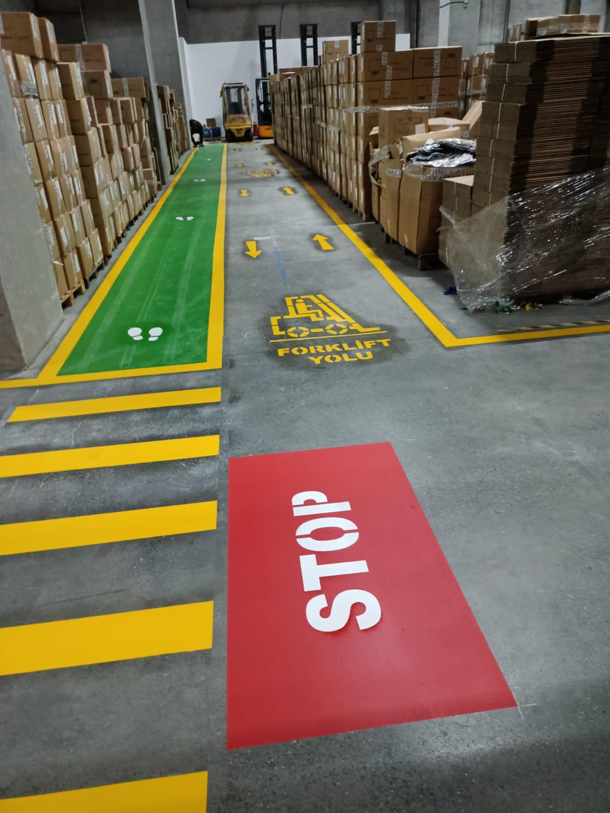 Manisa Yol Çizgi Trafik Uygulamaları